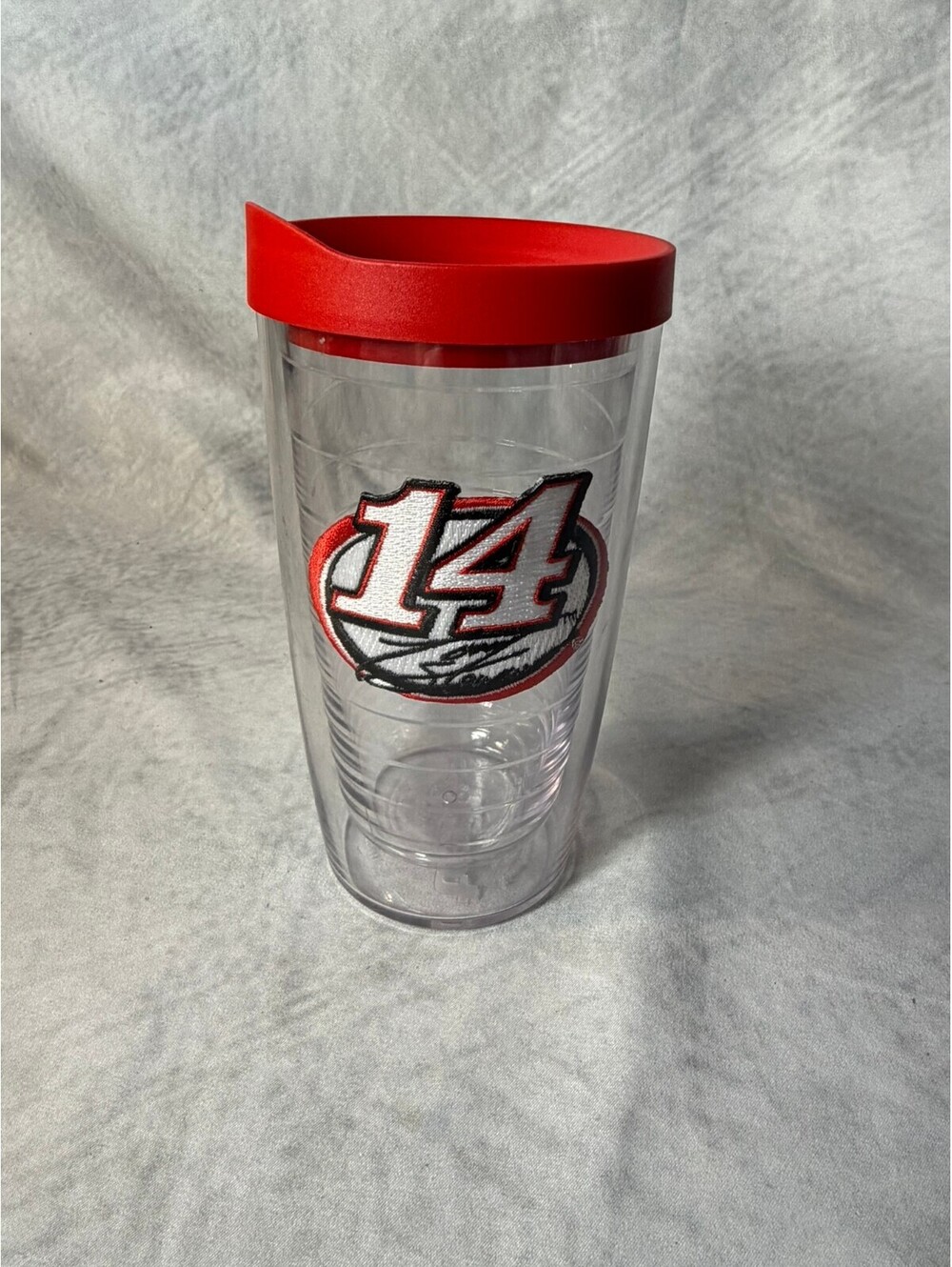 Tervis Tony Stewart #14 NASCAR 16 oz Insulated Tumbler With Red Lid